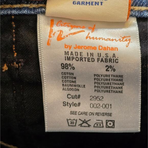 COH Citizens of Humanity Ingrid #002 Stretch Low Waist Flare Jeans‎ Size 27 - Picture 12 of 12